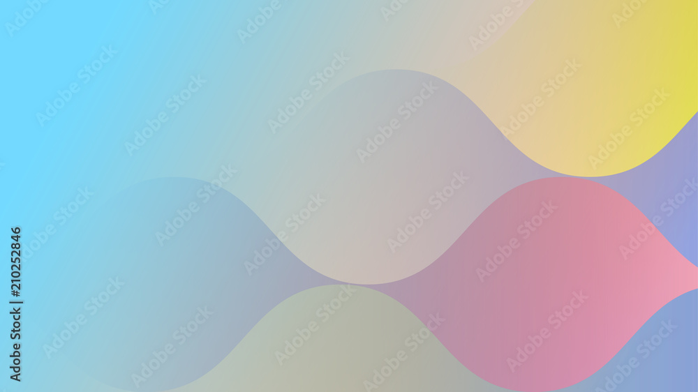 Poster colorful motion wave abstract pattern vector background