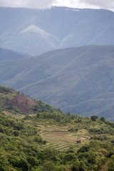 Natural Landscape With Farming, Burma