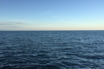El imponente mar.