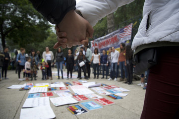 Manifestación por condiciones migratorias