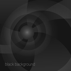 Abstract Black-Grey Background - Vector illustration.