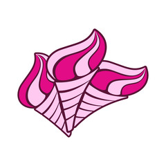 Ice Cream. Logo for ice cream, labels, stickers and badges.