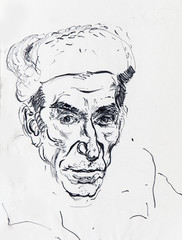 portrait, Pencil drawing, sketch