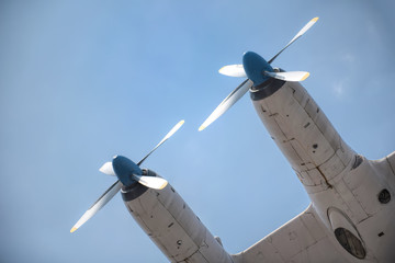 old plane propeller