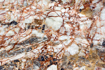 Colorful patterns and textures of stone for background.