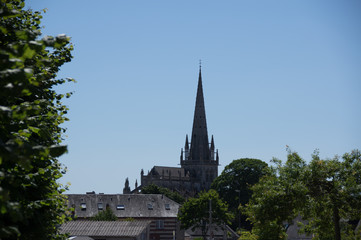 eglise de carentan, normandie