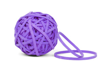 Rubber band ball