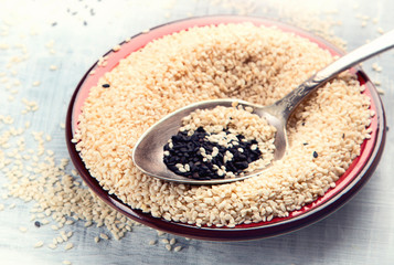 Black and white sesame
