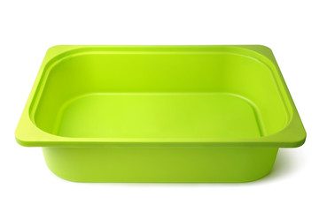 Plastic storage drawer