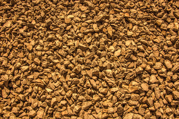 stony background rust brown color