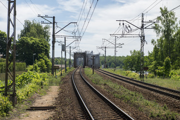 railway in the countryside