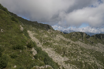 landscape with clouds
