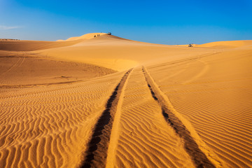 Sand dunes in Mui Ne