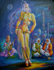 Artistic work. Belly dance 2. Author: Nikolay Sivenkov.