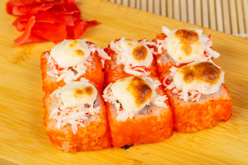 Delicious California rolls