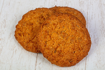 Sweet oat cookies