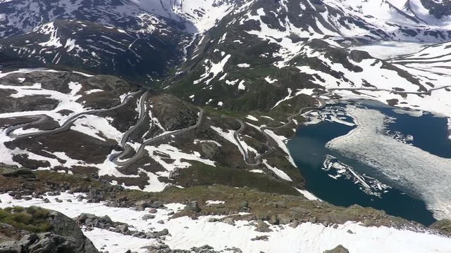 Serr&ugrave; dam, Gran Paradiso National Park, Piedmont, Italy