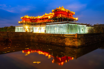 Obraz premium Imperial City in Hue, Vietnam