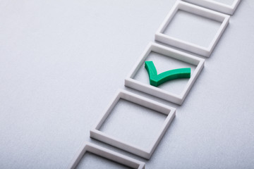 Green Check Mark In Checkbox