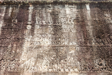 Bayon temple in Siem Reap