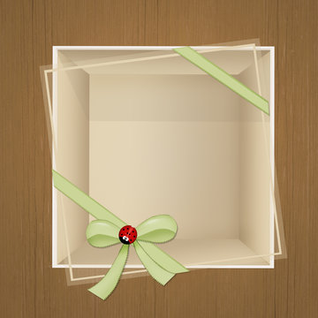 decoration of the gift box