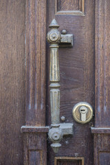 Fototapeta premium old door handle