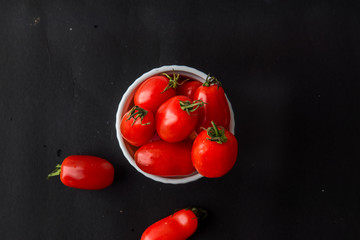 Cherry tomato just come from the garden