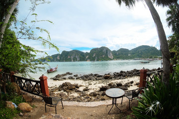 Panoramic Lagoon in Thailand, Phi Phi islands