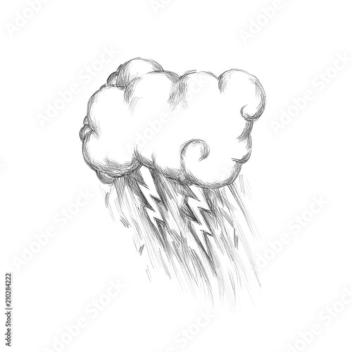 "Gewitterwolke mit Regen" Stockfotos und lizenzfreie Bilder auf Fotolia