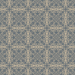 Seamless wallpaper pattern. Seamless decorative floral ornament on background. Seamless pattern for your design. Wallpaper pattern