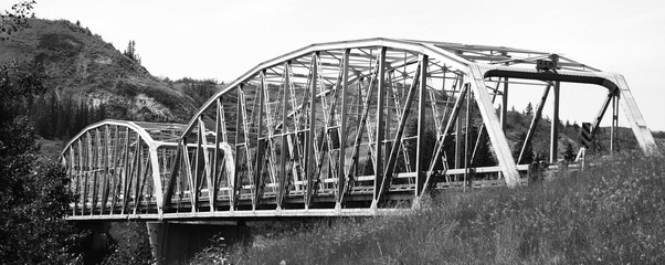 Bridge Alberta Black and White