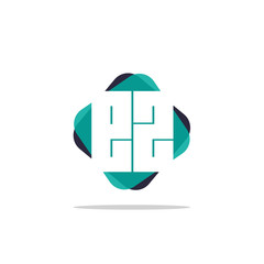 Initial Letter EZ Logo Template Design