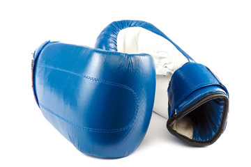 Boxing gloves isolated on a white background