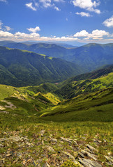 Obraz premium Beautiful landscape in the high mountain