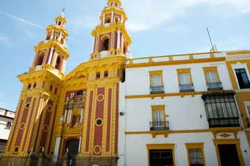 Fototapeta na wymiar San Ildefonso Church - Seville - Spain