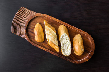 European international fusion cuisine, a beautiful dish on a white plate decorated with herbs and...