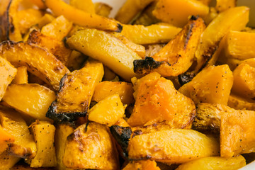 freshly baked pumpkin butternut for catering at a corporate event