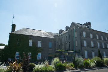 Fototapeta premium ecole des beaux arts de cherbourg (detruite)