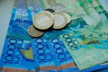 ASTANA, KAZAKHSTAN JUNE 2018. Money of another country
