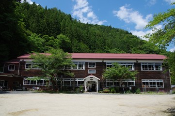 懐かしい木造校舎