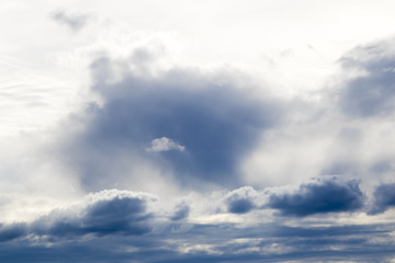 Obraz premium Storm clouds, dramatic sky
