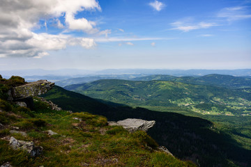 Fototapeta na wymiar Mountain landscape in Tatra , Poland