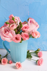 Floral still life.