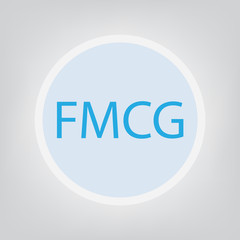 FMCG (Fast Moving Consumer Goods)- vector illustration