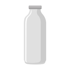 milk bottle isolated icon vector illustration design
