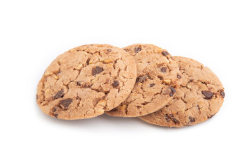 cookies isolated on white background.