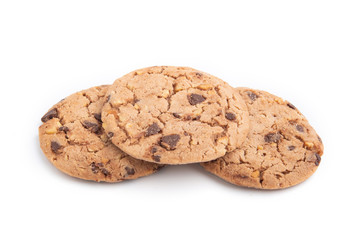 cookies isolated on white background.
