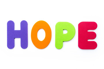 The word HOPE