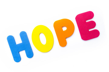 The word HOPE