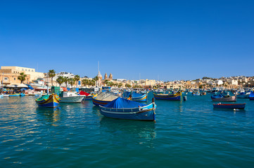 Marsaxlokk harbor